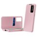 Samsung Étui à rabat Smart Clear View avec fente pour cartes - Rose