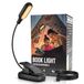 Detepo LED Boeklamp - Draadloos - USB Oplaadbaar - Met Klem - Verstelbaar - Zwart