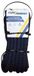 Euromarine Ligne d'amarrage Garde en acier inoxydable Polyester Corde 11 m Bleu 16 mm