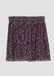 s.Oliver Rok van mesh met tricot voering en bloemenpatroon