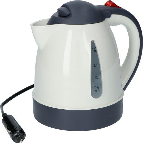 Carpoint Waterkoker 12V 1 Liter | Waterkoker voor Auto, Caravan, Boot