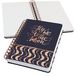 SIGEL JN625 Spiral-Notizbuch Jolie, Moonlight Melody, ca. A5, dotted: 120 g/m², 240 S., FSC-zertifiziert, vegan