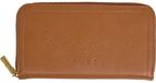 Pepe Jeans Danara Portemonnee Ritsportemonnee Vrouwen Polyurethaan Ritssluiting Tobacco Brown RFID Ja 19x11x2 cm
