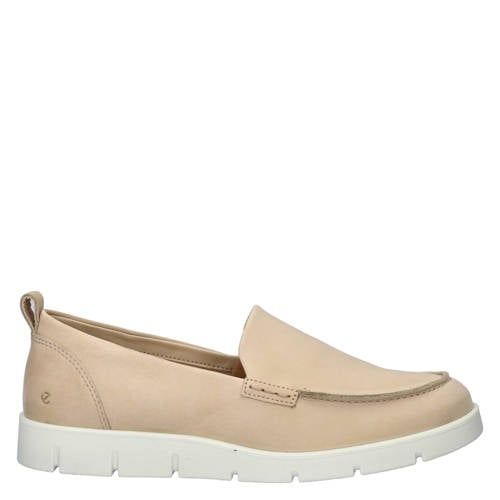 Ecco Bella nubuck instappers beige