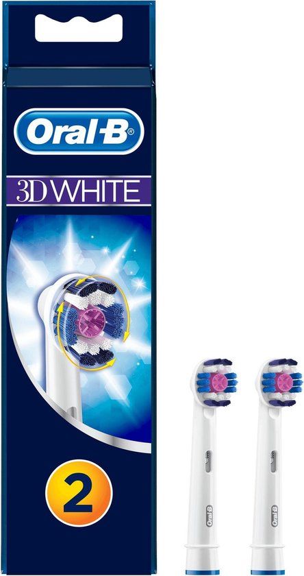 Oral-B 3D White Opzetborstels - 2 stuks