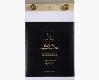 Exacompta schrijfblok FAF N°3, blanco, ft 18,5 x 11,5 cm