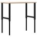 Massief Eikenhout Werkbank Rechthoekig 100x60x(71,5-98) cm