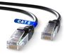 Câble Ethernet Cat 6 - Câble réseau LAN Rj45 - 20 mètre - 1 Gbps - Noir