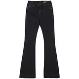 Lois Raval 16 regular fit flared jeans - zwart