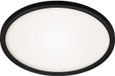Briloner Leuchten - LED badkamer plafondlamp met achtergrondverlichting - Zwart - 420x35 mm