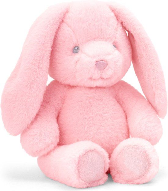 4KidsOnly Keel Toys Pluche - Konijn 20 CM. - roze