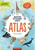Natur-Stickerwelt Coppenrath Natur-Stickerwelt - Atlas - Tiere der Welt
