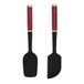KitchenAid KQG437OHERE 2st Siliconen Spatel Set – Empire Red