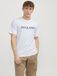 JACK&JONES - JPRBLAJACK SS TEE CREW NECK FST LN - Hommes - T-shirt - XL - Coton - Blanc