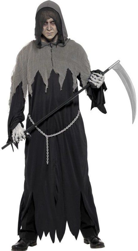 Smiffys Grim Reaper Kostuum - One Size