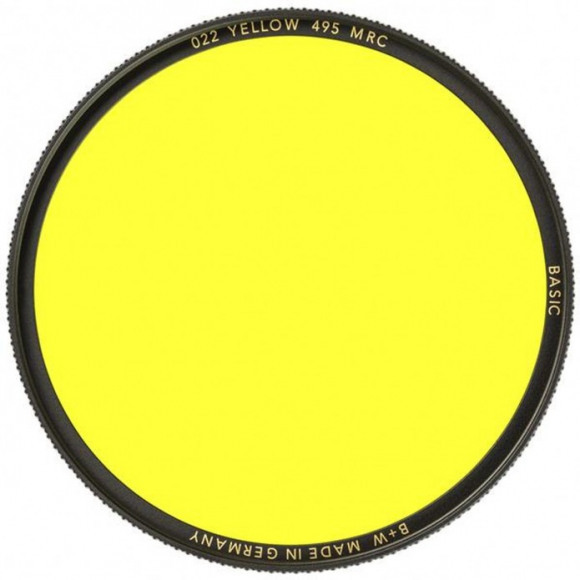 B+W B+W 67mm Yellow 495 MRC Basic 022