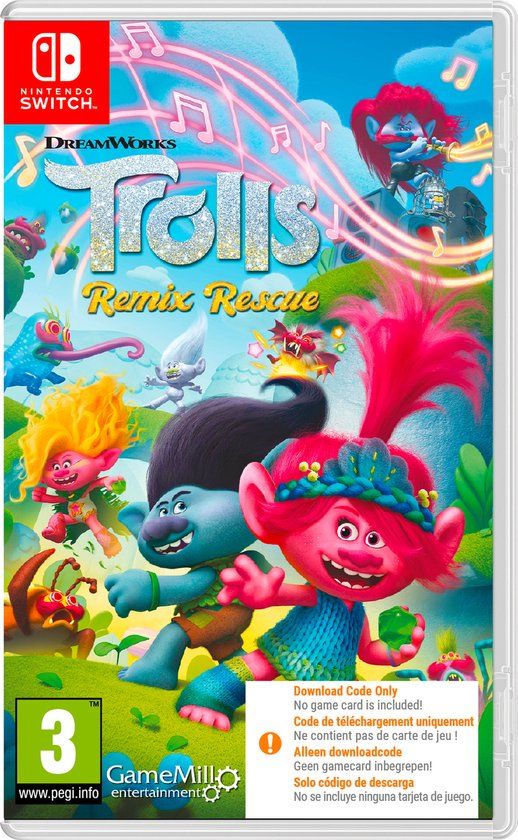 DreamWorks Animation DreamWorks Trolls Remix Rescue - Switch (Code in a Box)