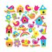 Baker Ross Mosrubbersticker "Vogels in de lente" (120 stuks)