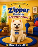 Zipper Finds His Forever Home: Zipper Finds His Forever Home With His Family: 1