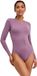 FALKE Cotton Essential Crew Classic Body Femme Violet - Taille XL