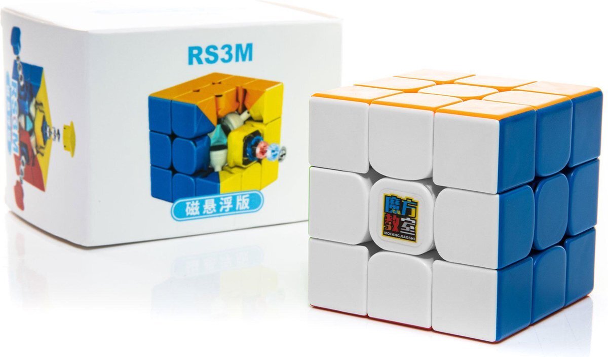 MoYu RS3 M Maglev Speed Cube Magnetisch - Stickerless - Draai Kubus Puzzel - Magic Cube