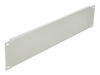 DeLOCK 66534 Panneau obturateur 2U Gris