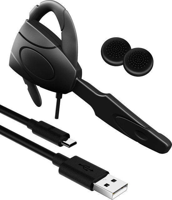 Gioteck Online Gaming Kit - EX4 Headset / Oplaadkabel / Thumb Grips - PS4