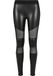 Urban Classics Leggings van kunstleer voor dameslegging, zwart., 5XL grote maat