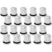 60 pcs Universal Chrome Nut Covers for Truck Trailer Wheel Nuts Height 54 mm Chrome Nut Covers (SW32)