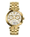 Versace VE1D00419 horloge mannen - Roestvrij Staal - goud
