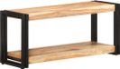 vidaXL meuble TV 90x30x40 cm bois d'acacia massif