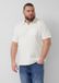 s.Oliver - Heren - Gestructureerd poloshirt met borstzak - Crème - 4XL