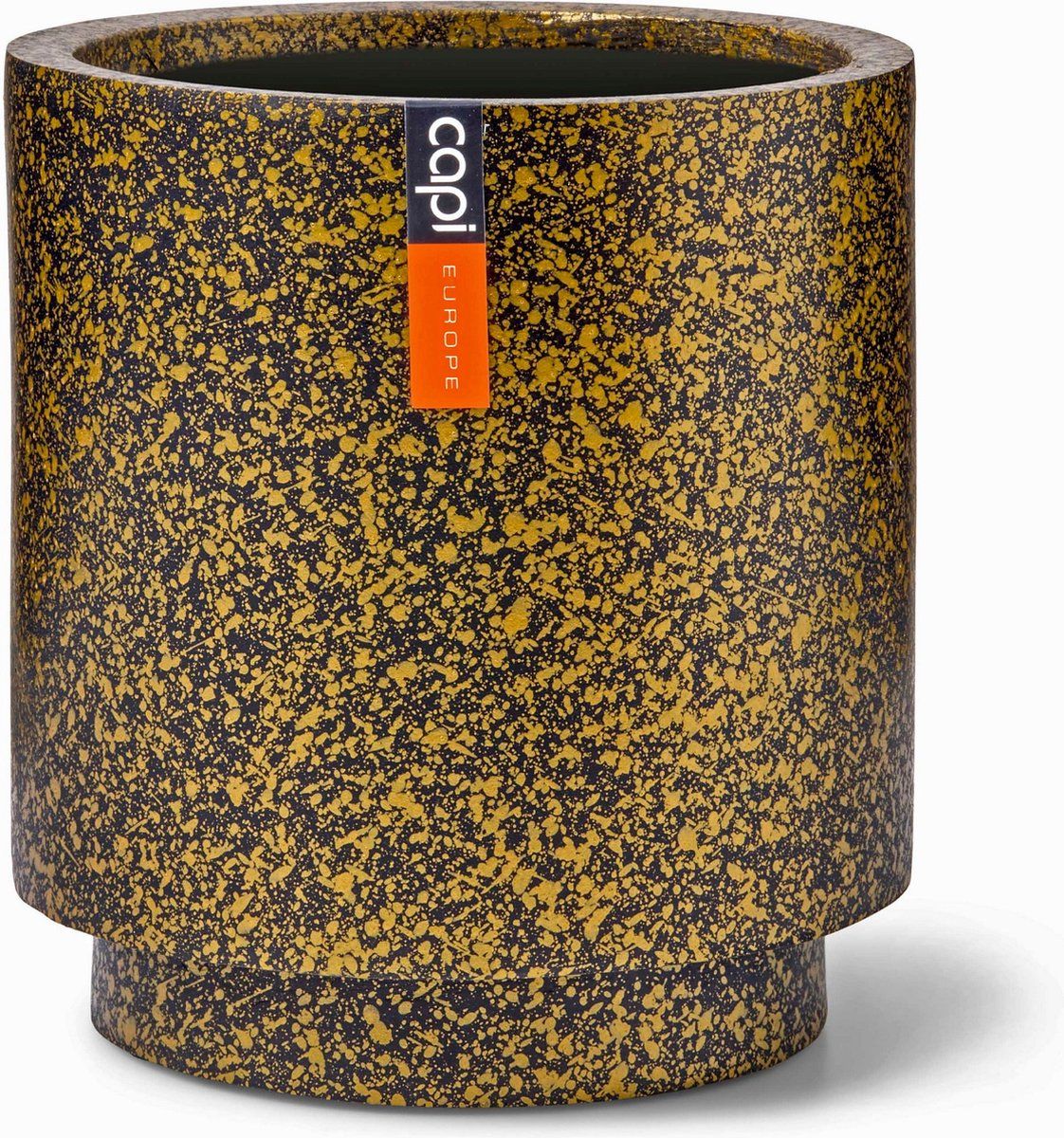 Capi Europe Vaas cilinder Terrazzo 19x21 goud