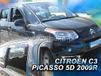 heko Team Heko Citroen C3 Picasso donker getint zijwindschermen set tbv model VANAF 2008-2017 pasvorm set a 4 stuks tbv voor & achterramen L+R