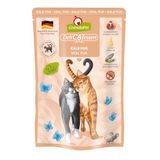 GranataPet DeliCatessen PUR kalf, natte voer voor katten, zonder granen en zonder extra suiker, lekker eten voor kleine gourmets met veel vlees en hoogwaardige oliën, 6 x 85 g