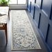 Safavieh Madison Collection Distressed Ivoor en Grijs Korte Pool Tapijt 80 x 180 cm
