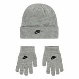 Nike Sportswear Nike Club Muts en Wanten Grijs - Kinderen - Maat 8/20