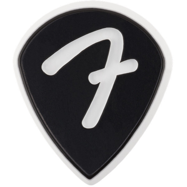 Fender F Grip 551 Picks Black plectrum set van 3