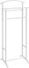 HAKU dressboy metaal wit stalen buis stille diener staal - afmetingen: B 48 x H 107 x D 36 cm, stijl: modern
