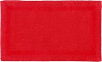 Homescapes XXL badmat rood 70x120 cm gemaakt van 100% katoen