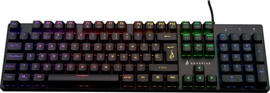 Surefire KingPin M2 60% RGB Multimedia Toetsenbord QWERTY (IT) - Zwart