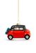 Yup in de boom kerstbal citycar 7cm oranje