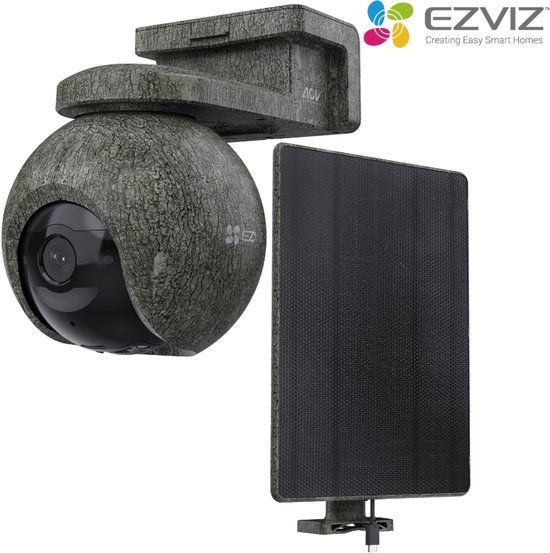 EZVIZ EB8 Pro 4G Ranger Kit – 4K Beveiligingscamera & 8W Zonnepaneel