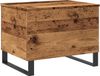 vidaXL Salontafel oud hout 60x44,5x45 cm bewerkt hout