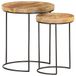 VidaXL 321705 salontafel bruin en zwart