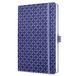 Sigel - notitieboek - Jolie Flair - A5 - hardcover - 174 pagina's - lijn - 80 grams papier - Dark Purple - SI-JN131