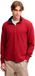 Superdry Garment Dye Rib Sweatshirt Met Halve Rits Rood XL Man