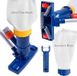 Merkloos Pool Blaster Handheld Pool Vacuum with Fine Mesh Bag, 142 cm Pole