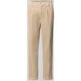 Casual Friday pantalon en velours côtelé avec ceinture élastique modèle 'MARC'