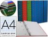 Map Liderpapel Map met inleg A4 frame 5 mm gevoerd 4 ringen 20 mm (4 st.)